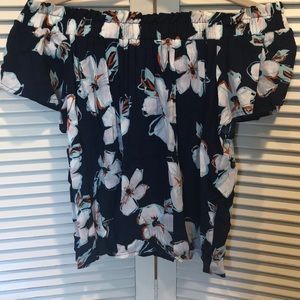 Floral Off the Shoulder